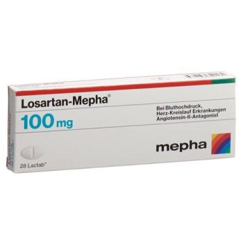Losartan-Mepha Lactab 100 mg 98 pcs