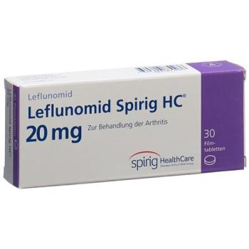 Leflunomide Spirig HC Filmtabl 20 mg 100 pcs