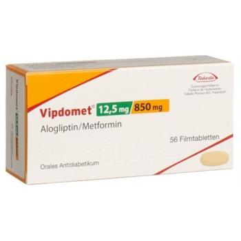 Vipdomet Filmtablet 12.5/850 mg 112 pcs