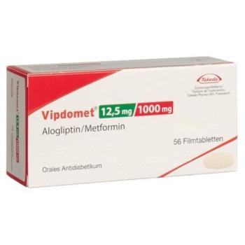 Vipdomet Filmtablet 12.5/1000 mg 56 pcs