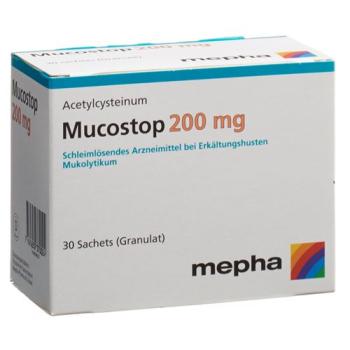 Mucostop Gran 200 mg 30 pcs