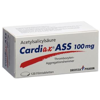 Cardiax ASS Filmtablet 100 mg 120 pcs