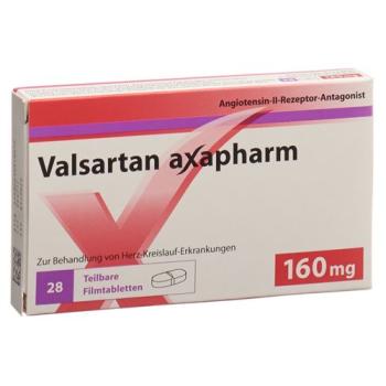 Valsartan Axapharm Filmtabl 160 mg Ds 56 pcs