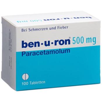 Ben-u-ron Tabl 500 mg 100 pcs