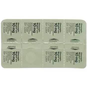 Olanzapin-Mepha oro Melting Tabl 10 mg 98 pcs