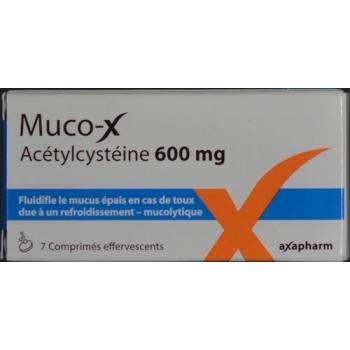 Muco-X effervescent tablet 600 mg 7 pcs