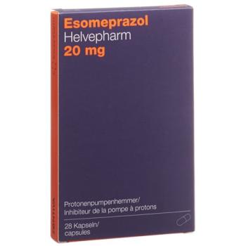 Esomeprazol Helvepharm Capsules 20 mg 28 pcs
