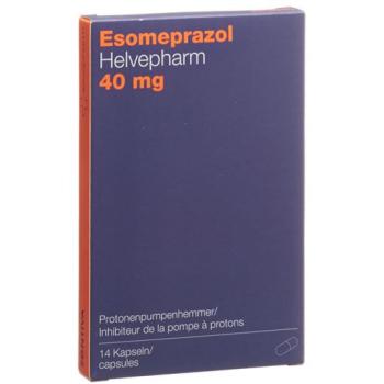 Esomeprazol Helvepharm Capsules 40 mg 14 pcs