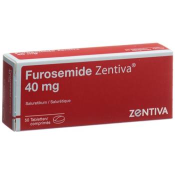 Furosemide Zentiva Tabl 40 mg 50 pcs