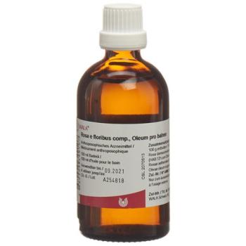 Wala Rosa e floribus comp. 10% oleum per balneo 100 ml
