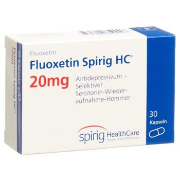 Fluoxetine Spirig HC capsules 20 mg 30 pcs