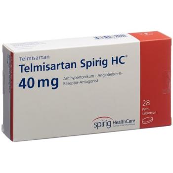 Telmisartan Spirig 40 mg 28 filmtablets