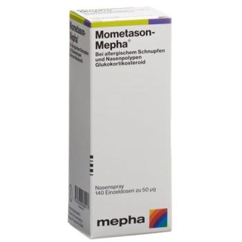 Mometason-Mepha nasal spray 50 mcg 140 doses