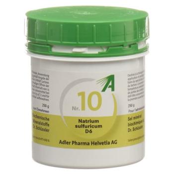 Adler Sch&uuml;ssler Nr10 sodium sulfuricum Tabl D 6 250 g