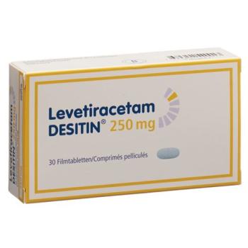 Levetiracetam DESITIN Filmtabl 250 mg 30 pcs