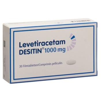 Levetiracetam DESITIN Filmtabl 1000 mg 30 pcs