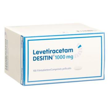 Levetiracetam DESITIN Filmtabl 1000 mg 100 pcs