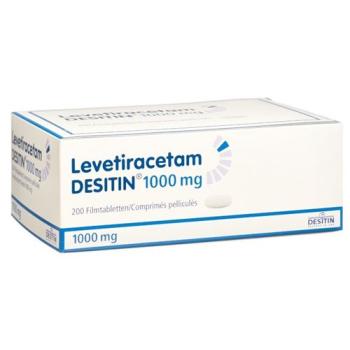 Levetiracetam DESITIN Filmtabl 1000 mg 200 pcs