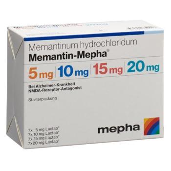 Memantin-Mepha starter pack Lactab 7x5/7x10/7x15/7x20mg 28 pcs