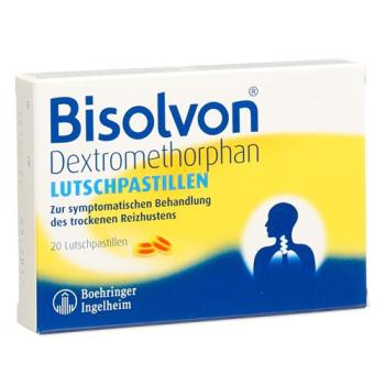 Bisolvon Dextromethorphan Lozenges 10.5 mg 20 pcs