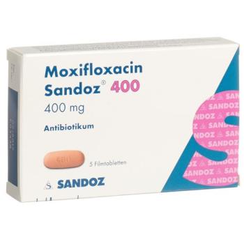 Moxifloxacin Sandoz Filmtabl 400 mg 5 pcs