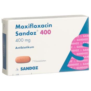 Moxifloxacin Sandoz Filmtabl 400 mg 7 pcs