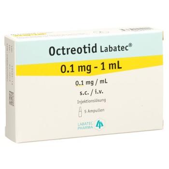 Octreotide Labatec Inj Loes 0.1mg/ml 5amp 1ml