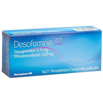 Desofemine 30 film tablets 6 x 21 pcs