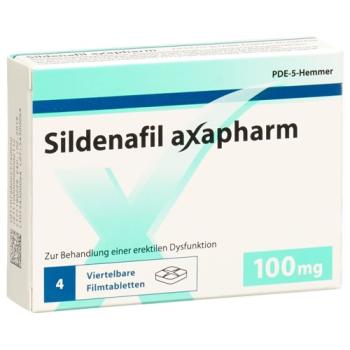 Sildenafil Axapharm Filmtabl 100 mg 24 pcs
