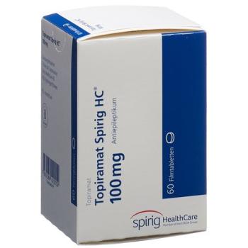 Topiramate Spirig HC Filmtabl 100 mg Ds 60 pcs