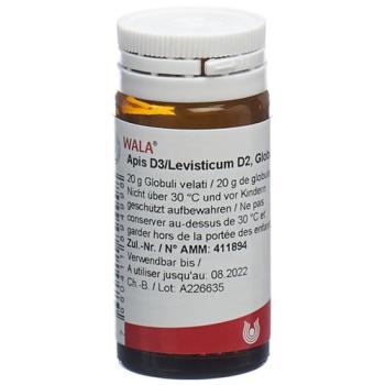 Wala Apis D3/Levisticum D2 Glob 20 g