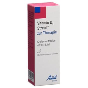 Vitamin D3 Streuli 4000 IU/ml for therapy oral solution
