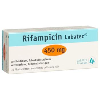 Rifampicin Labatec Filmtabl 450 mg 30 pcs