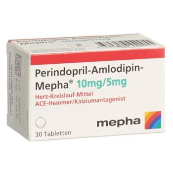 Perindopril-Amlodipin-Mepha Tabl 10mg/5mg Ds 90 pcs
