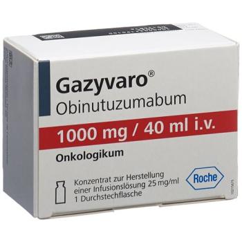 Gazyvaro Inf Conc 1000 mg/40ml perf