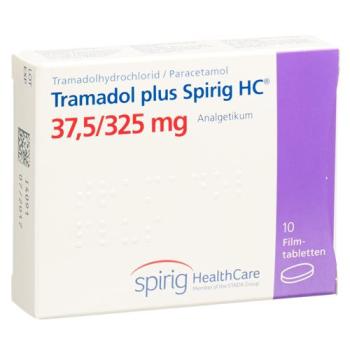 Tramadol plus Spirig HC Filmtablet 37.5/325mg 10 pcs