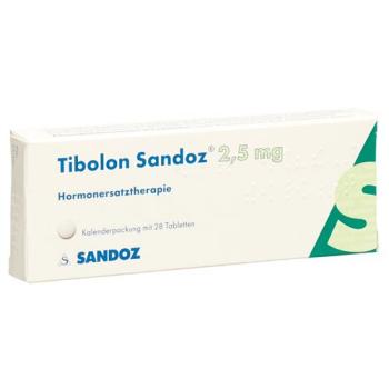 Tibolon Sandoz Tabl 2.5 mg 28 pcs