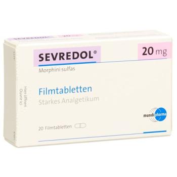 Sevredol film tablets 20 mg 20 pcs
