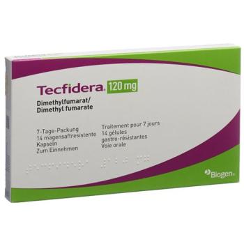 Tecfidera caps 120 mg 14 pcs