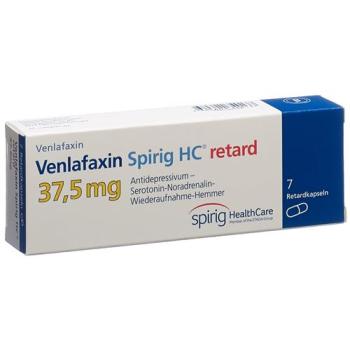 Venlafaxine Spirig HC Ret capsules 37.5 mg 7 pcs