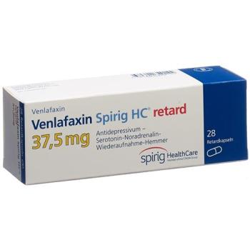Venlafaxine Spirig HC Ret capsules 37.5 mg 28 pcs