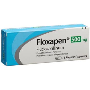 Floxapen Capsules 500 mg 16 pcs