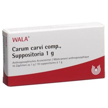 Wala Carum carvi comp. Suppositories 10 x 1 g