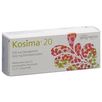 Kosima 20 Tabletten 3 x 21 Stück