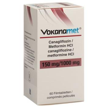 Vokanamet film tabl 150/1000 mg 3 bottles 60 pcs