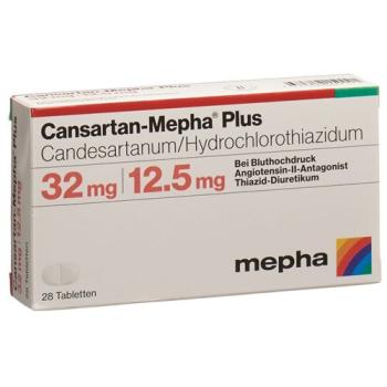 Cansartan-Mepha plus Tabl 32/12.5 98 pcs