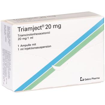 Triamject Inj Susp 20 mg/ml amp