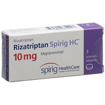 Rizatriptan Spirig HC Melting Tab 10 mg 3 pcs