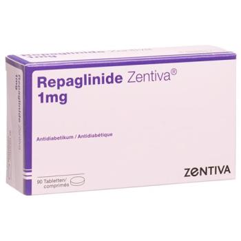 Repaglinide Zentiva Tabl 1 mg 90 pcs