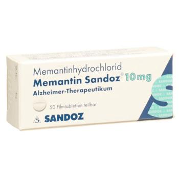 Memantine Sandoz Filmtabl 10 mg 50 pcs